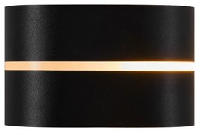 Nordlux - Kültéri fali lámpa SIBELIS 1xE27/10W/230V IP44 fekete