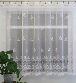 Mg Függöny 34908 konyha Fehér 300x160 kész Bt