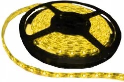Led szalag 12V szilikonmentes 24W sárga 8mm 5m Emi