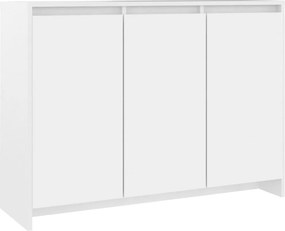 vidaXL fehér szerelt fa tálalószekrény 102 x 33 x 75 cm