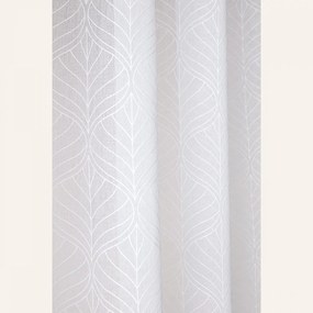 La Rossa Fehér függöny ráncolószalaggal 140 x 230 cm