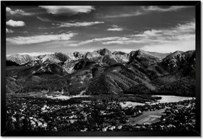 Poszterek keretben 60x40 Tátra Lengyel hegyek Kilátás