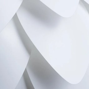 RENDL ENCOMBRE závěsná bílé PVC 230V LED E27 15W