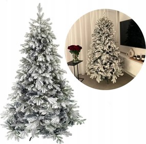 Fehér sűrű műkarácsonyfa Felfújható Pe 150 cm karácsonyi Hófehér