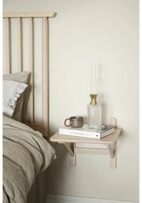 Natúr színű éjjeliszekrény tölgyfa dekorral Camrose - Rowico