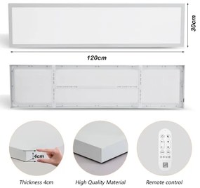 Immax NEO 07276L - LED Dimmelhető fürdőszobai lámpa FRAME 50W/230V IP44 Wi-Fi Tuya + távirányító