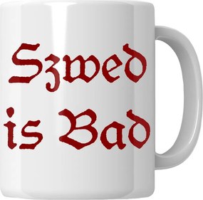 Bögre 1670 Svéd Is Bad Ajándék sorozat 1670