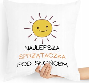 Takarítónő Párna Születésnapi Ajándékhoz fényképes nyomtatással