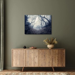 Kép - Erdő a ködben (70x50 cm)