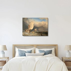 Kép - William Turner, Fishing Boats with Hucksters Bargaining for Fish, reprodukciók (70x50 cm)