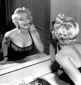 Művészeti fotózás On The Set, Marilyn Monroe., (40 x 40 cm)