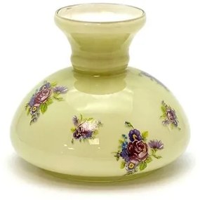 Petroleumlámpa KLÁRA 34 cm erdőzöld színben