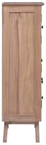 Tömör tíkfa tálalószekrény 60 x 30 x 100 cm