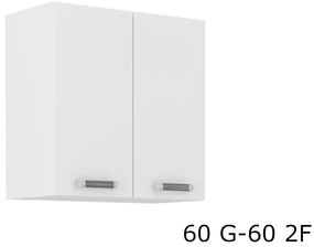 OMEGA 60 G-60 2F kétajtós felső konyhaszekrény, 60x60x31, fehér