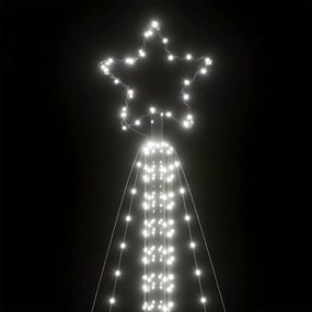 hideg fehér LED karácsonyfa 861 LED 478 cm