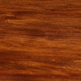 5 részes tömör akácfa étkezőasztal garnitúra