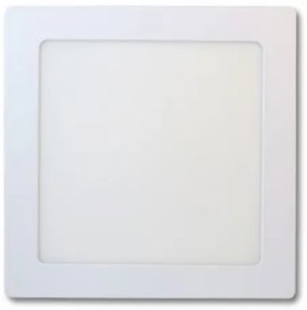 MasterLED Proma 12 W-os falon kívüli - natúr természetes fehér, négyzet alakú LED-es mennyezetlámpa