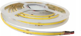 Szalag 24V Cob 384 Led IP20 hideg fehér 1m