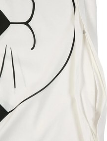 Pamut ágynemű kiságyba RACCOON fekete-fehér Ágyneműhuzat mérete: 40 x 60 cm | 100 x 135 cm