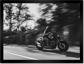 Poszterek keretben 40x30 Harley Davidson Motorkerékpár