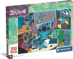 Disney Lilo és Stitch, A csillagkutya Beach Party 300 db-os puzzle Clementoni