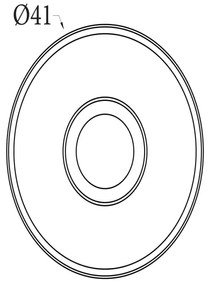 Searchlight 80780-46BK - LED dimmelhető mennyezeti lámpa LUMADISC LED/20W/230V átm. 41 cm