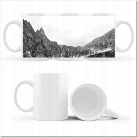 Bögre fényképpel Tátra Lengyel hegyek Kilátás