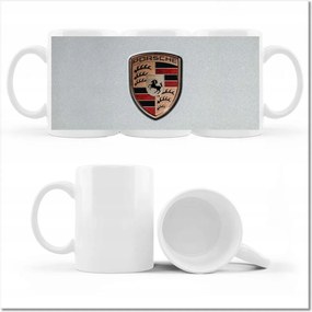 Fotó bögre Bélyeg Porsche Logo