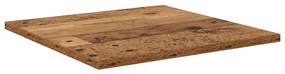 Polcos könyvespolc 4 pcs Barna 40 x 40 x 1.5 cm Faanyag