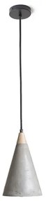RED - Design Rendl - R12380 - Csillár zsinóron HEIDI 1xE27/28W/230V beton/fa