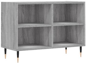 szürke sonoma színű szerelt fa TV-szekrény 69,5 x 30 x 50 cm