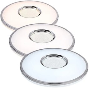 LED Dimmelhető mennyezeti lámpa LEON LED/24W/230V + távirányítás