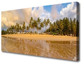 Vászonkép falra Beach Landscape 125x50 cm
