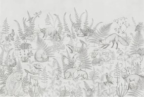 Dekoratív Fotótapéta Hálószobába Erdei állatok 104x70