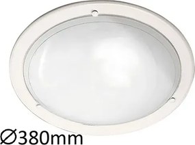 Rabalux beltéri mennyezeti lámpa e27 2x60w fehér ufo