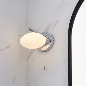 Endon 97181 - Fürdőszobai fali lámpa MOBIAS 1xG9/3W/230V IP44 fényes króm