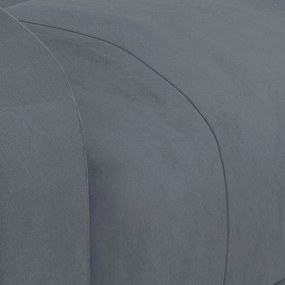 vidaXL sötétszürke bársony elektromos dönthető fotel