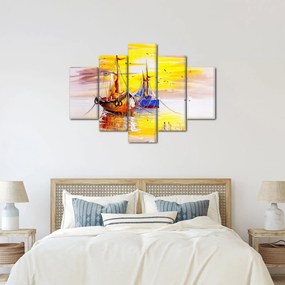 Kép - A csónak festménye (150x105 cm)