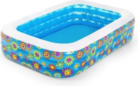 Bestway felfújható gyerekmedence kék 229x152x56 cm