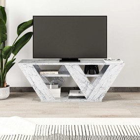 TV szekrény Pipralla - Carrara Marble