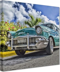Festmények 20x20 Kubai autó
