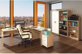 Íróasztal, sonoma tölgyfa, JOHAN NEW 02