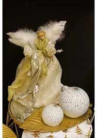 Karácsonyi dekoráció 41 cm Angyal arany