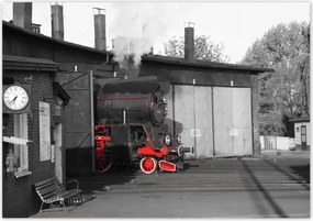 Poszterek 100x70 Gőzmozdony Ol 49-69