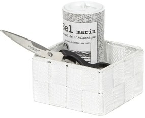 Compactor S TEX fiókos tároló szervező, 12 x 12 x7 cm, fehér, S