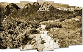 Képek 100x60 Tátra Lengyel hegyek Kilátás