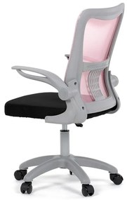 Gyerek szék, magasságában állítható, rózsaszín hálós, KA-K2008 PINK