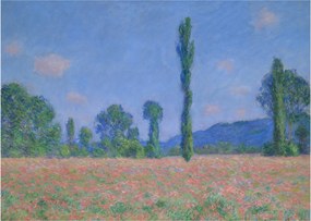Kép - Claude Monet, Poppy Field (Giverny), reprodukciók (70x50 cm)