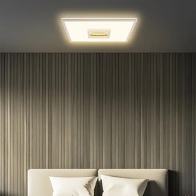 Briloner 3848014 - LED mennyezeti lámpa TORO LED/18W/230V 42x42 cm matt króm