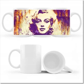 Marilyn Monroe szépia bögre fotó